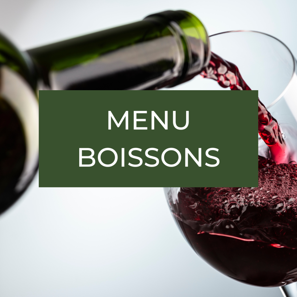 Bouton Menu Boissons Carte des vins